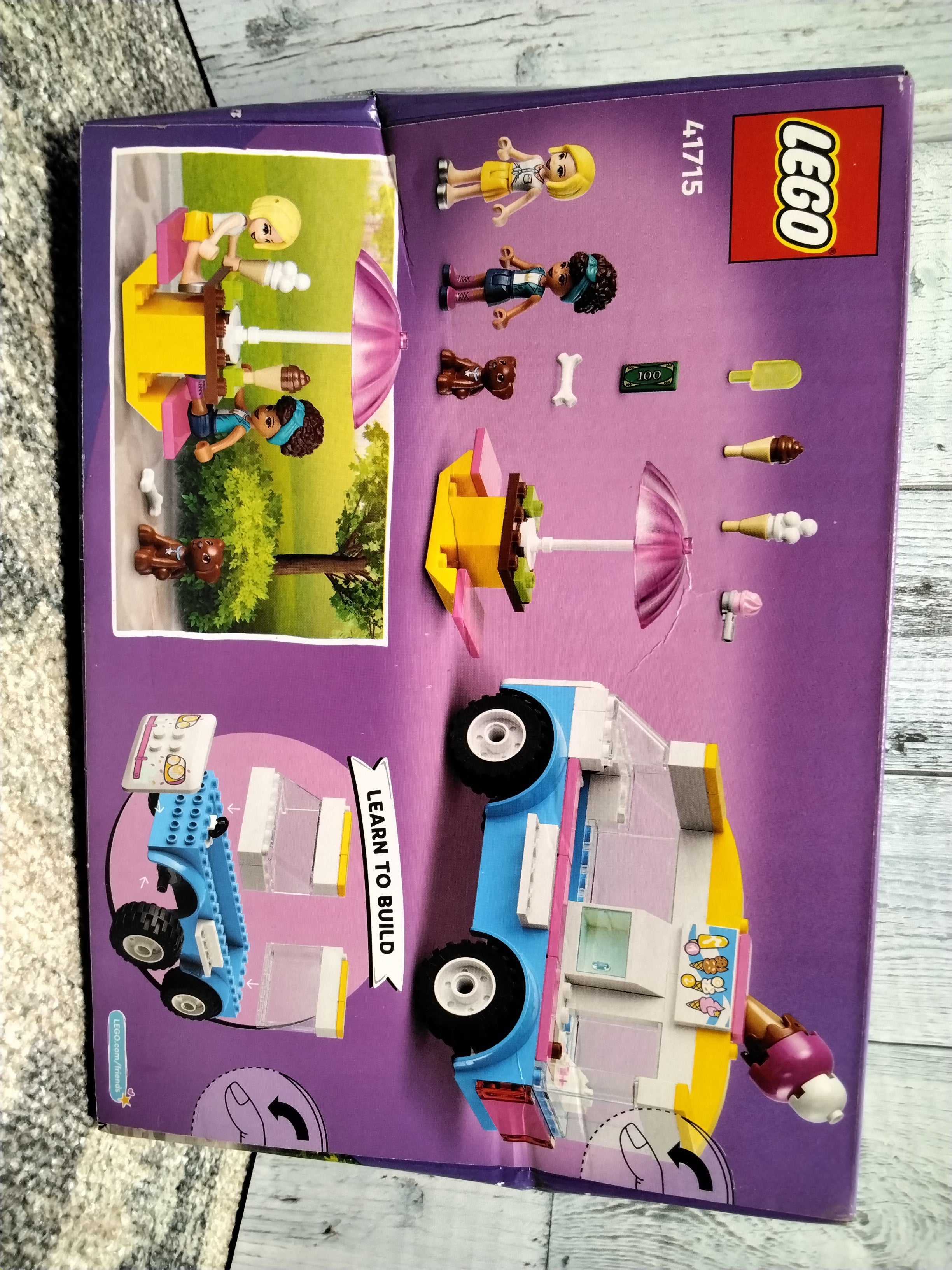 LEGO Friends Recycling Truck, Ice-Cream Truck, Heartlake City Pizzeria, Boutique (7945707553006)